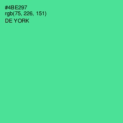 #4BE297 - De York Color Image